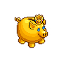 Golden Piggy Bank (worth 750 credits)