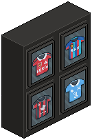 AFTV T-Shirt Wall Display