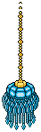 Blue Chandelier