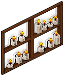 Window with Candles