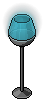 Blue Anna Lamp