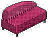 Pink Anna Sofa