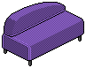 Purple Anna Sofa
