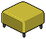 Yellow Anna Stool