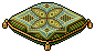 Green Blossom Pillow
