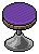 Purple Bar Stool