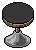 Black Bar Stool