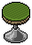 Green Bar Stool