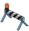 White Road Barrier