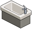Dark Grey Bath