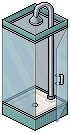 Teal Shower