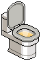 Light Grey Toilet