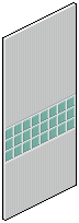 Teal Bathroom Wall