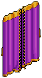 Yellow Trimmed Bazaar Curtain