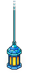Blue Bazaar Lamp