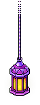 Purple Bazaar Lamp