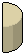Standing Half Cylinder