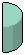 Standing Half Cylinder 64