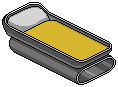 Yellow Single Bed