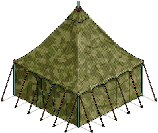 Big Camouflage Tent
