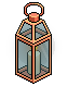 Hanging Glass Lantern