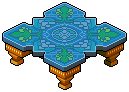 Large square table