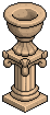 Scarlet Rose Pillar