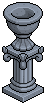 Violet Rose Pillar