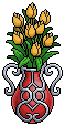 Peachy Tulips