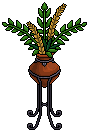 Mauve Vase Stand