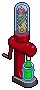 Red Juice Dispenser