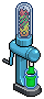 Blue Juice Dispenser