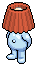 Red Potbelly Lamp