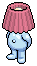 Pink Potbelly Lamp