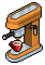 Orange Espresso Machine