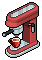 Red Espresso Machine