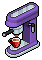 Purple Espresso Machine