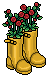 Amber Welly Planter