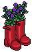 Ruby Welly Planter
