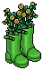 Emerald Welly Planter