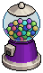 Purple Gumball Machine