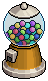 Yellow Gumball Machine