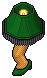 Leggy Green Lamp