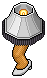 Leggy Silver Lamp