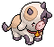 Peach Baby Cow