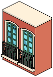 Orange Brazilian Building