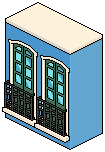 Blue Brazilian Building
