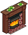 Atmospheric Fireplace