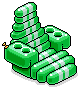 Green Inflatable Lounge