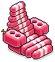 Pink Inflatable Lounge